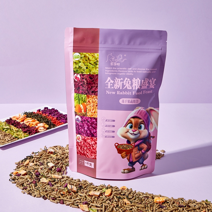 兔糧凍干包菜